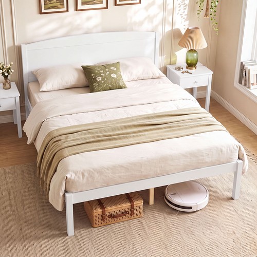 Full size wooden platform - full,